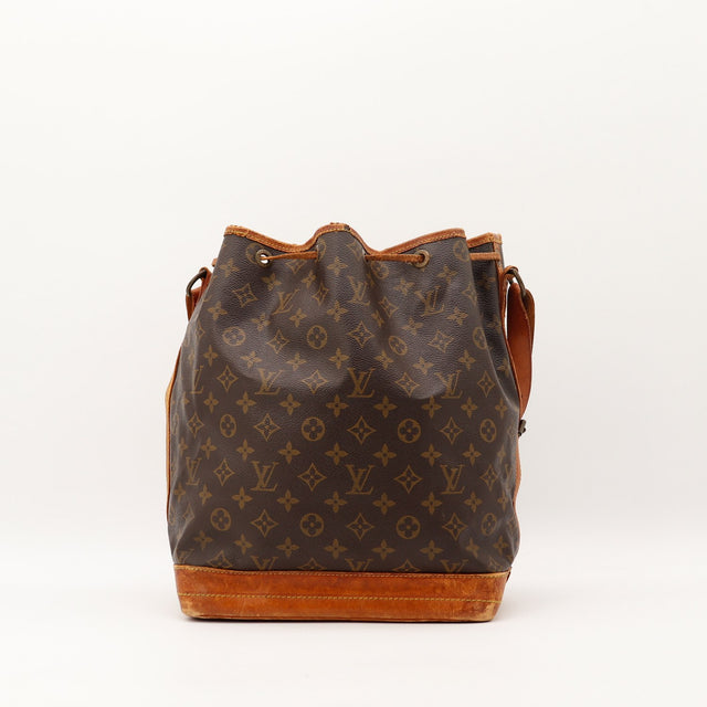Sac Louis Vuitton Noé GM vue arrière toile Monogramme occasion — AMANA Vintage