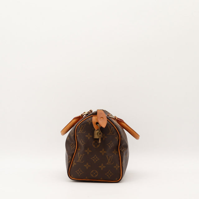Profil du sac Louis Vuitton Speedy 25 avec cadenas — AMANA Vintage