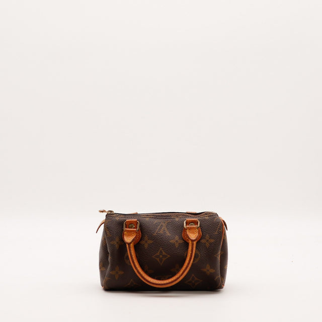 Louis Vuitton Speedy Nano vue de dos toile Monogram — AMANA Vintage