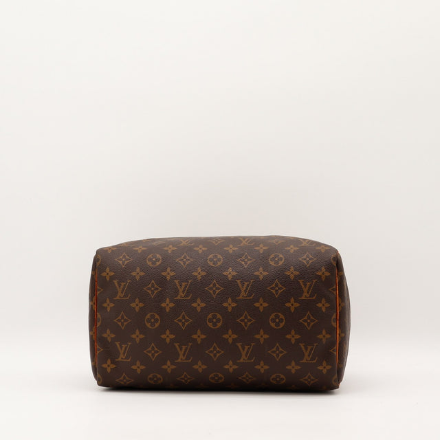 Fond du sac Louis Vuitton Speedy 30 toile Monogramme occasion — AMANA Vintage