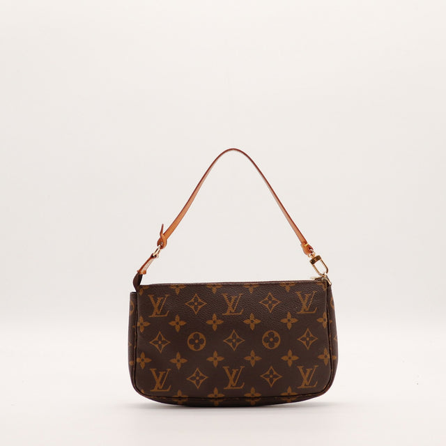 Pochette Accessoires Louis Vuitton Toile Monogram vue de face occasion authentique — AMANA Vintage