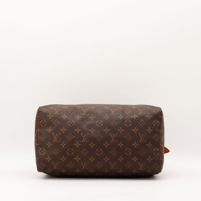 Fond du sac Louis Vuitton Speedy 35 toile Monogramme occasion authentique — AMANA Vintage