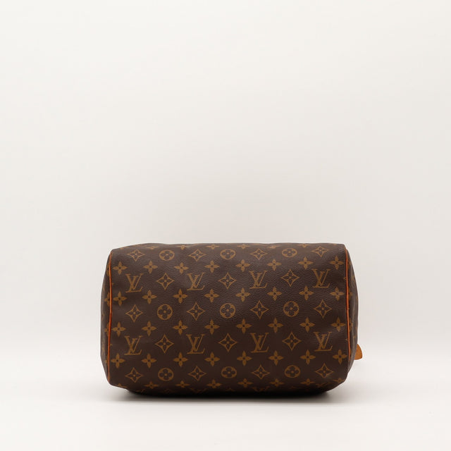 Fond du sac Louis Vuitton Speedy 35 toile Monogramme occasion authentique — AMANA Vintage
