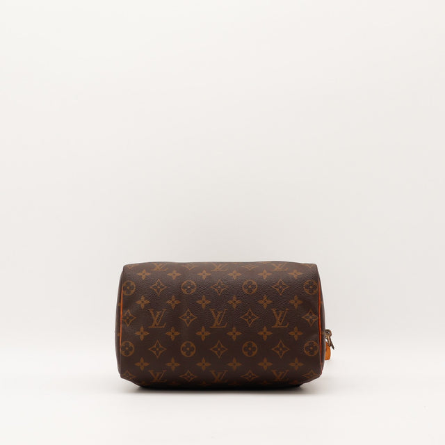 Sac Louis Vuitton Speedy 25 vue du dessous toile Monogramme — AMANA Vintage
