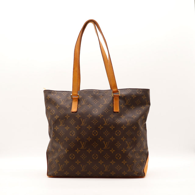 Sac Louis Vuitton Cabas Mezzo toile Monogram vue arrière occasion — AMANA Vintage
