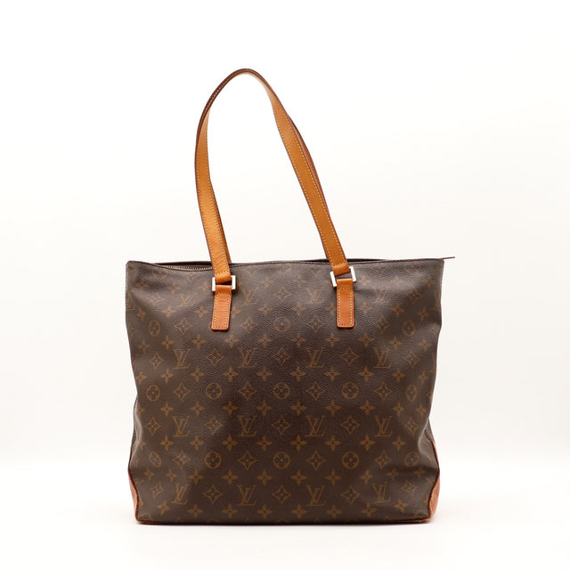 Sac Louis Vuitton Cabas Mezzo vue arriere toile Monogram occasion authentique — AMANA Vintage