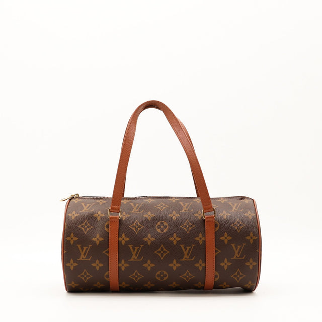 Sac Louis Vuitton Papillon 30 toile Monogram vue de face occasion authentique — AMANA Vintage