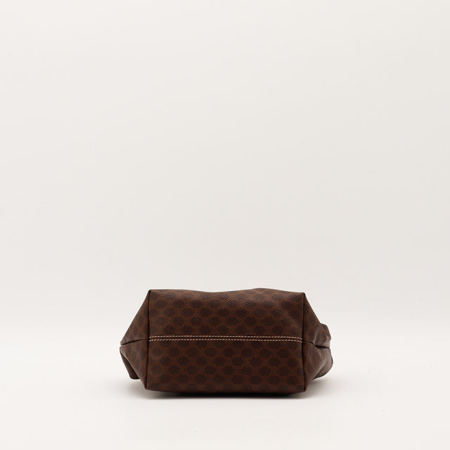 Fond de la pochette Céline toile Macadam marron — AMANA Vintage