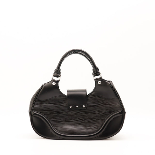 Sac Louis Vuitton cuir Épi noir vue arrière occasion authentique — AMANA Vintage