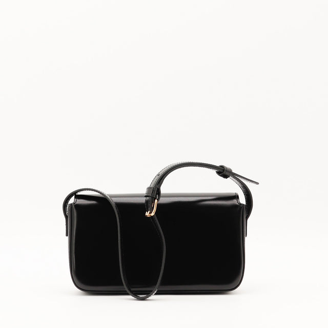 Sac Céline Triomphe cuir noir vue arrière occasion authentique — AMANA Vintage