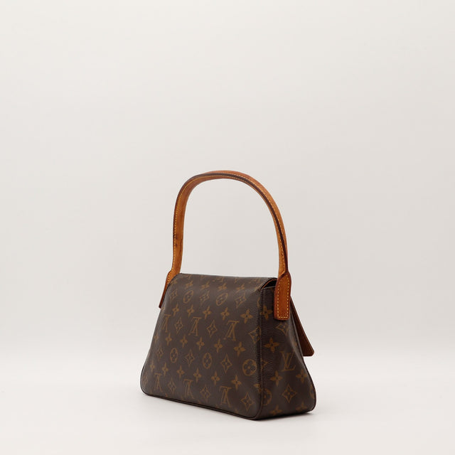 Intérieur textile Louis Vuitton Mini Looping occasion authentique — AMANA Vintage