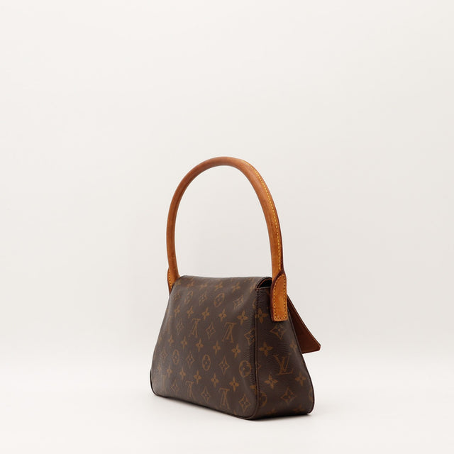 Vue intérieure doublure Louis Vuitton Mini Looping — AMANA Vintage