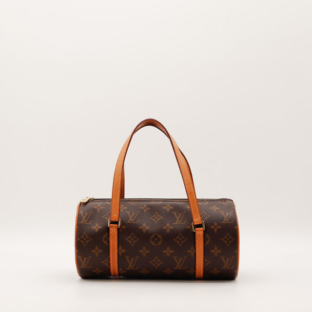 Sac Louis Vuitton Papillon 26 toile Monogram vue de face occasion authentique — AMANA Vintage