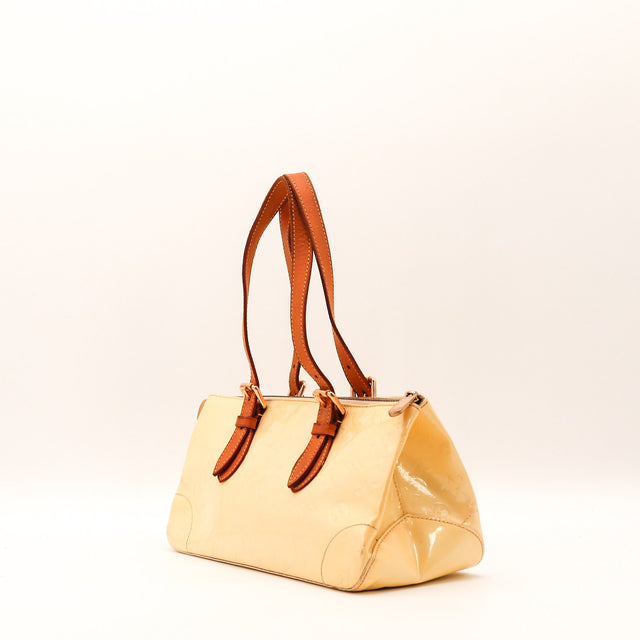 Coins vernis Louis Vuitton Rosewood Avenue Monogram Vernis occasion authentique — AMANA Vintage