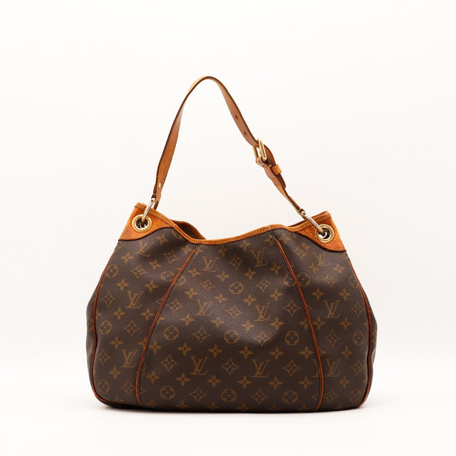 Coins avec frottements Louis Vuitton Galliera PM Monogram — AMANA Vintage