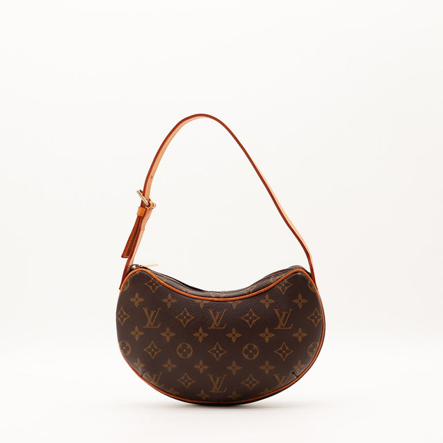 Sac Louis Vuitton Croissant PM toile Monogram vue de face occasion authentique — AMANA Vintage