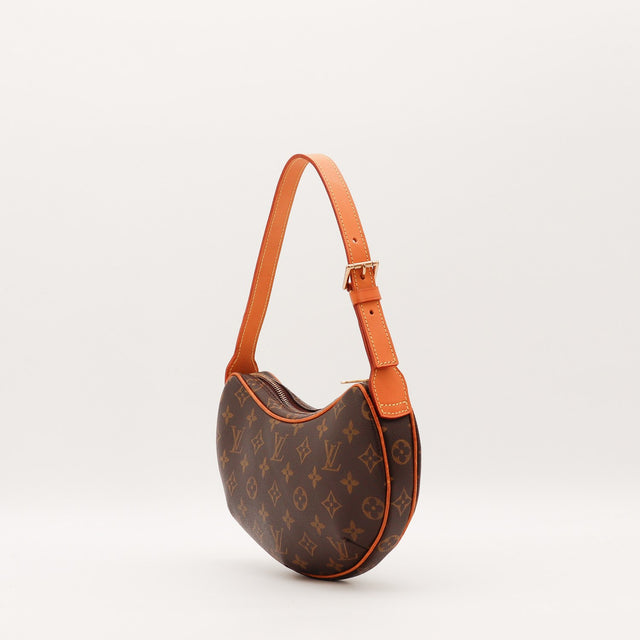 Anse réglable cuir vachette Louis Vuitton Croissant PM occasion authentique — AMANA Vintage