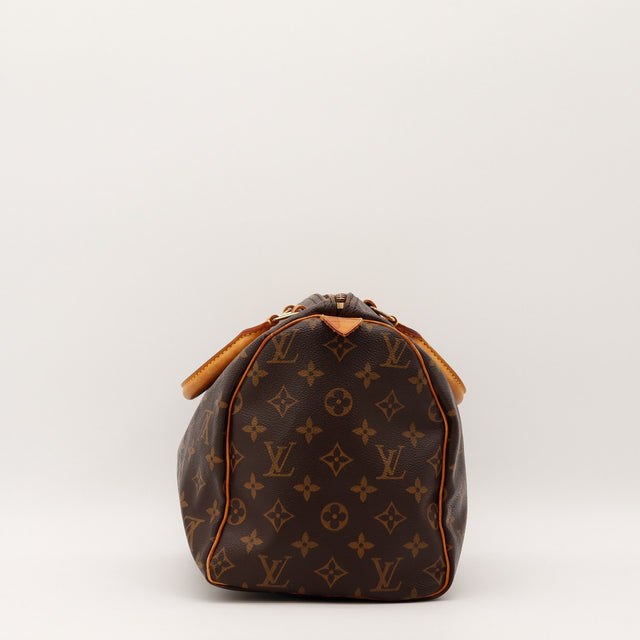 Vue intérieure Louis Vuitton Speedy 30 Toile Monogramme occasion authentique — AMANA Vintage