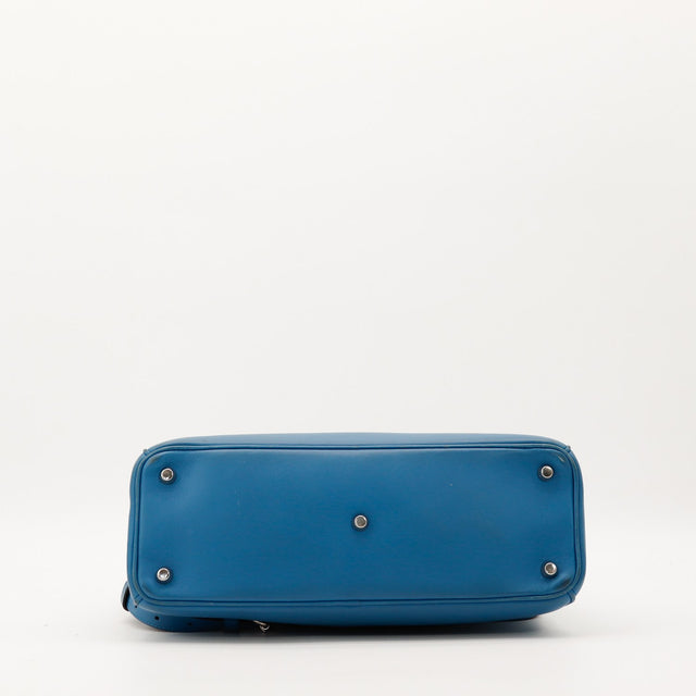 Vue du fond sac Christian Dior Diorissimo avec pieds de protection argentes — AMANA Vintage