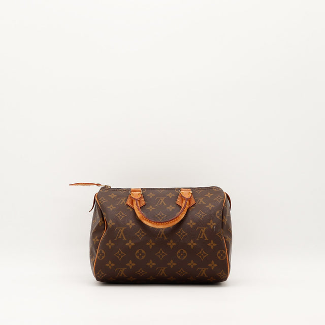 Vue de dos Louis Vuitton Speedy 25 toile Monogram — AMANA Vintage
