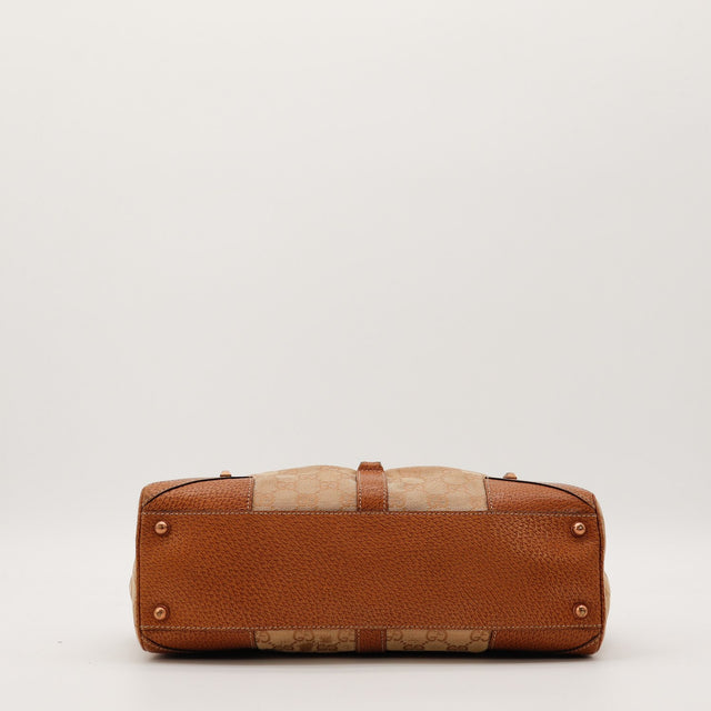 Fond du sac Gucci Hobo Bambou avec pieds dorés occasion authentique — AMANA Vintage