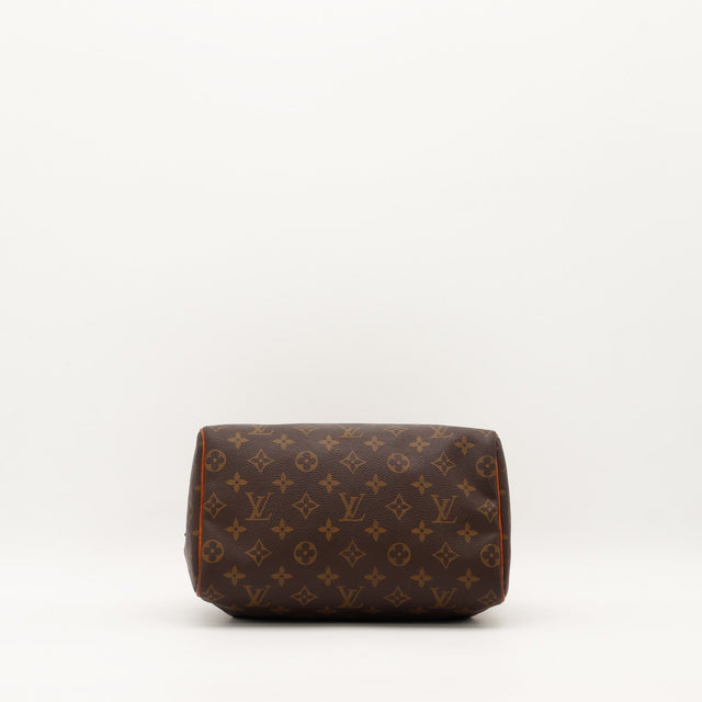Louis Vuitton Speedy 25 vue du fond toile Monogram occasion — AMANA Vintage