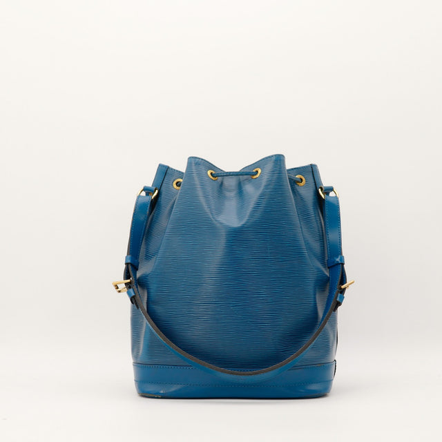 Dos Louis Vuitton Noe GM cuir Epi bleu avec bandouliere reglable — AMANA Vintage
