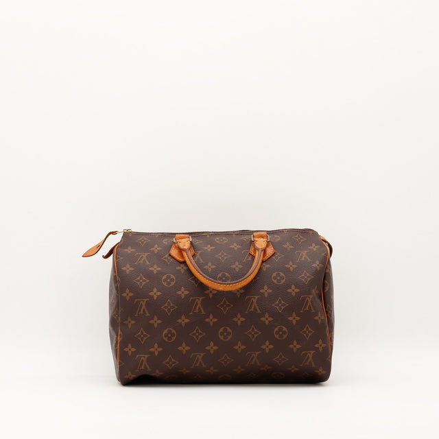 Louis Vuitton Speedy 30 vue arrière Toile Monogram occasion — AMANA Vintage