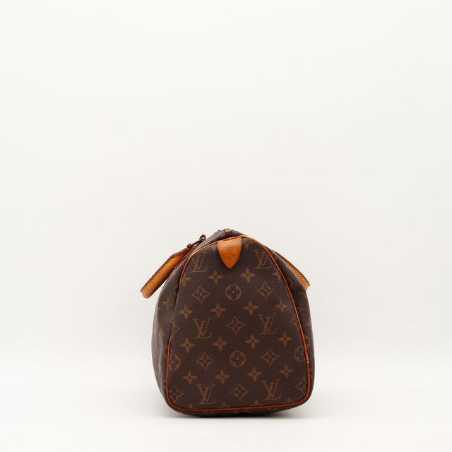 Louis Vuitton Speedy 30 vue de profil droit occasion — AMANA Vintage
