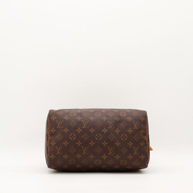 Louis Vuitton Speedy 30 vue du fond occasion authentique — AMANA Vintage