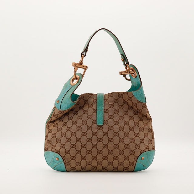 Gucci New Jackie toile GG vue de dos occasion — AMANA Vintage