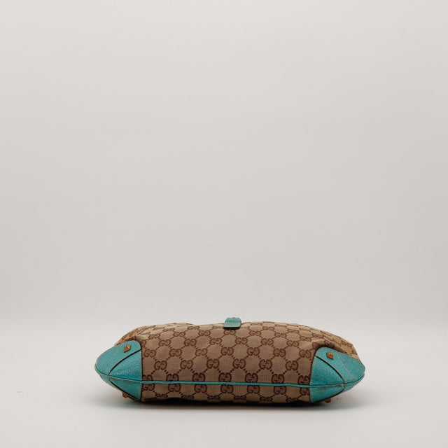 Vue du fond Gucci New Jackie canvas GG occasion — AMANA Vintage