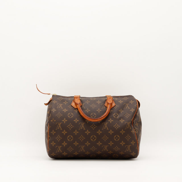 Louis Vuitton Speedy 30 vue de dos toile Monogramme occasion — AMANA Vintage