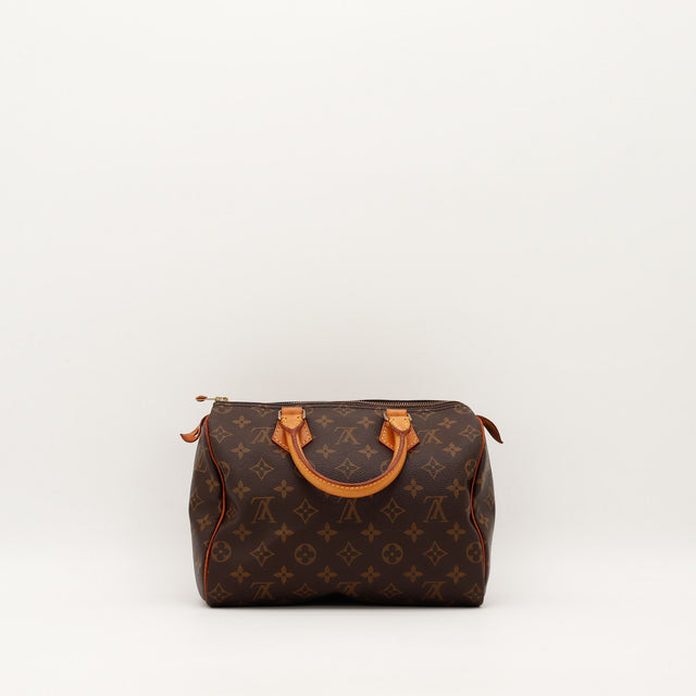 Louis Vuitton Speedy 30 vue arrière toile Monogram — AMANA Vintage