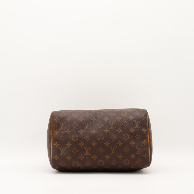 Louis Vuitton Speedy 30 vue du fond toile monogramme — AMANA Vintage