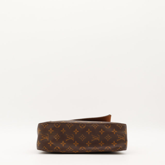 Vue de dessus Louis Vuitton Mini Looping rabat fermoir à pression — AMANA Vintage