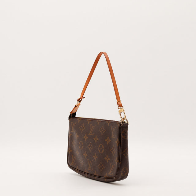Vue de dos Louis Vuitton Pochette Accessoires Toile Monogramme occasion authentique — AMANA Vintage
