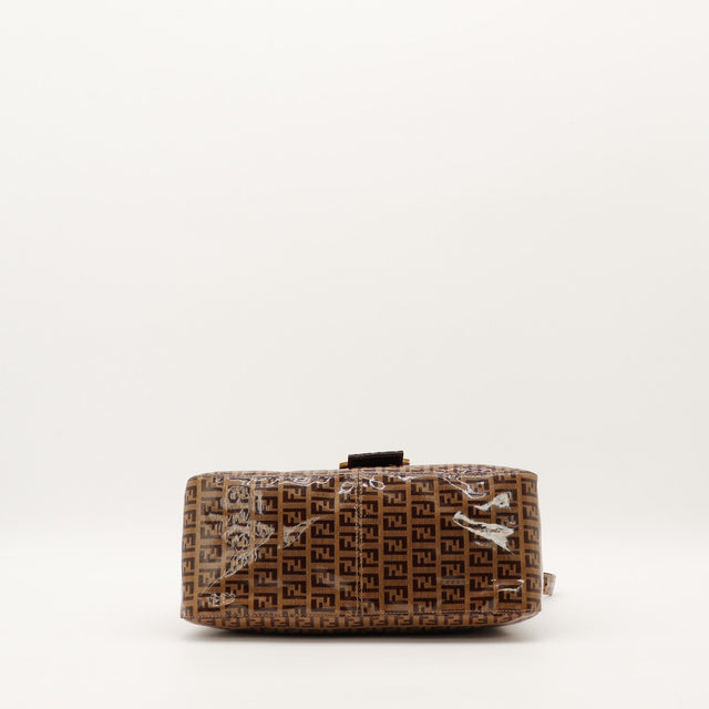 Fendi Mamma Baguette fond du sac délamination revêtement — AMANA Vintage