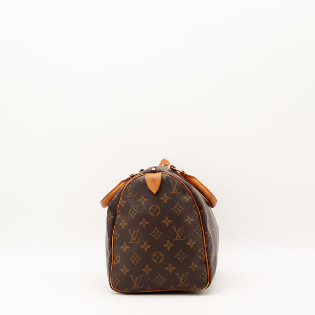 Cadenas doré Louis Vuitton Speedy 30 occasion authentique — AMANA Vintage