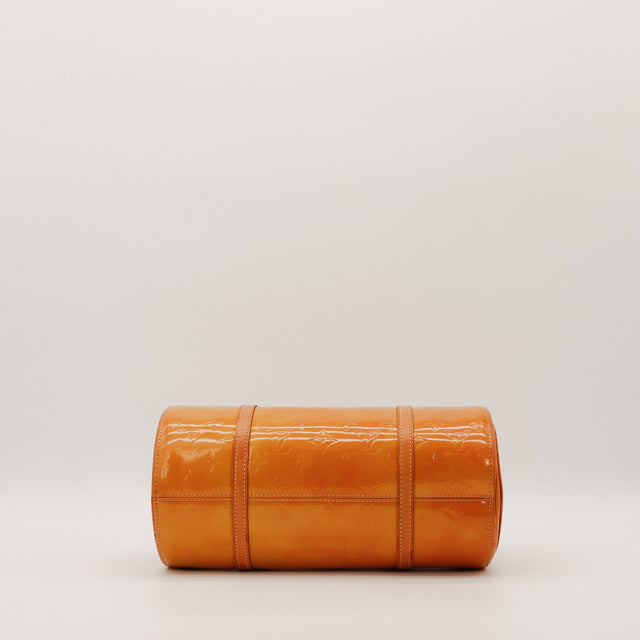 Louis Vuitton Bedford Vernis caramel vue de dessous — AMANA Vintage