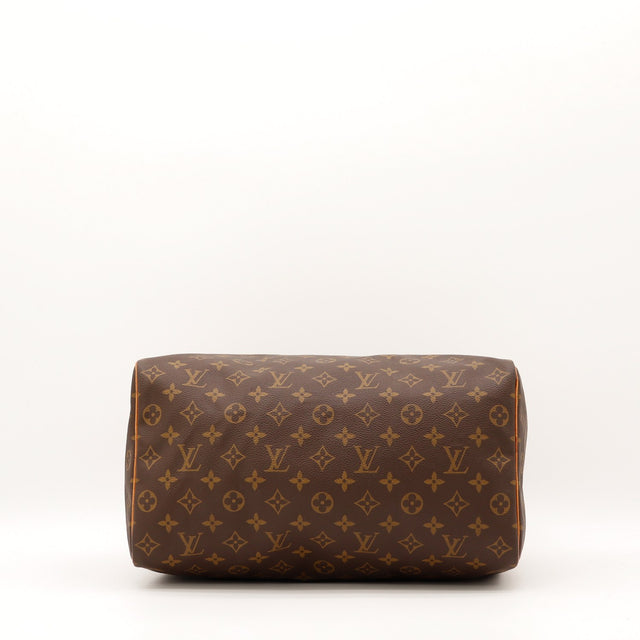 Tirette en cuir Louis Vuitton Speedy 35 Monogram — AMANA Vintage