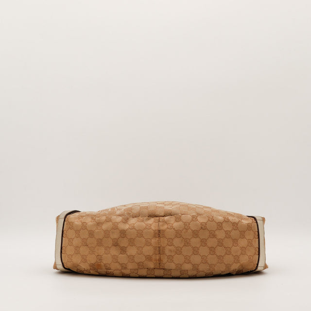 Fond du sac Gucci Hobo toile monogrammée état général — AMANA Vintage
