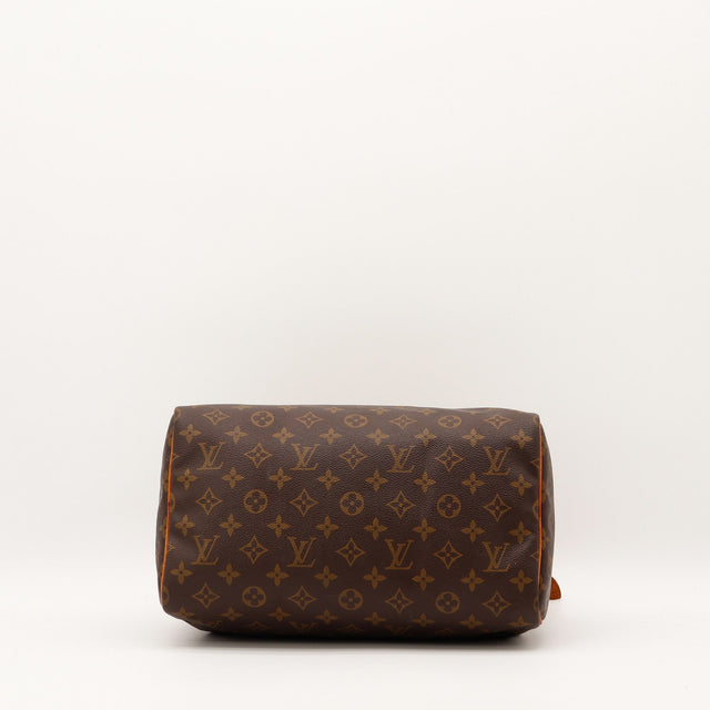 Cadenas doré Louis Vuitton Speedy 30 toile Monogram occasion authentique — AMANA Vintage