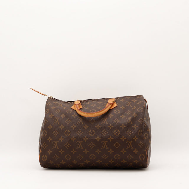 Interieur doublure Louis Vuitton Speedy 35 toile Monogram occasion authentique — AMANA Vintage