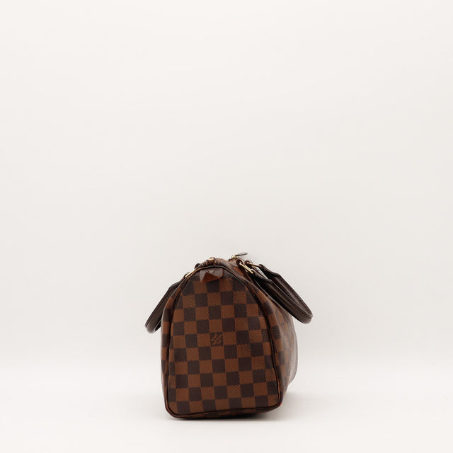 Cadenas Louis Vuitton Speedy 25 Damier Ébène occasion authentique — AMANA Vintage