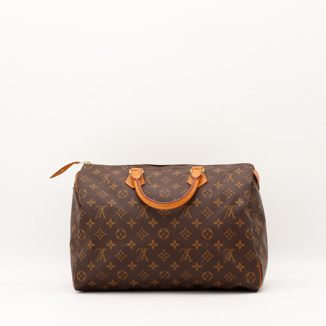 Interieur doublure toile Louis Vuitton Speedy 35 occasion authentique — AMANA Vintage