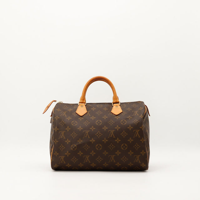 Louis Vuitton Speedy 30 vue de dos toile Monogram occasion — AMANA Vintage