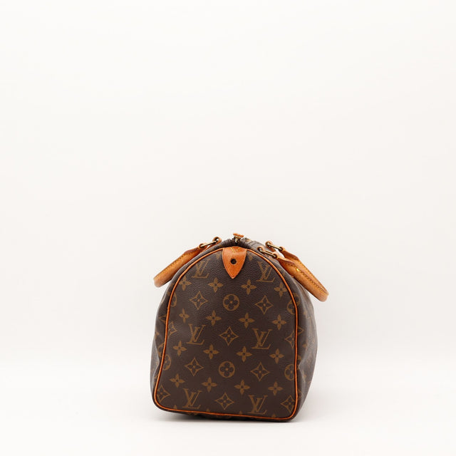 Intérieur doublure Louis Vuitton Speedy 30 toile Monogram occasion authentique — AMANA Vintage