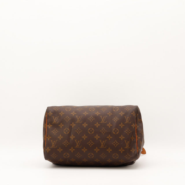 Intérieur doublure textile Louis Vuitton Speedy 30 occasion authentique — AMANA Vintage