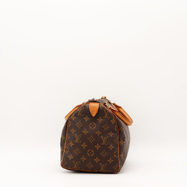 Interieur doublure Louis Vuitton Speedy 30 toile Monogram occasion authentique — AMANA Vintage